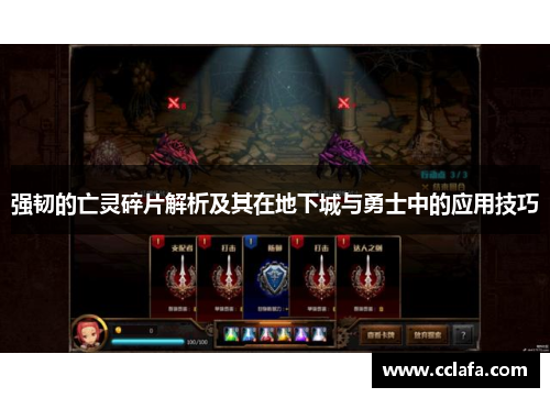 强韧的亡灵碎片解析及其在地下城与勇士中的应用技巧