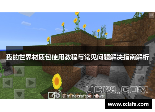 我的世界材质包使用教程与常见问题解决指南解析